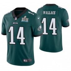Philadelphia Eagles #14 Mike Wallace Green Super Bowl LII Champions Limited Jersey