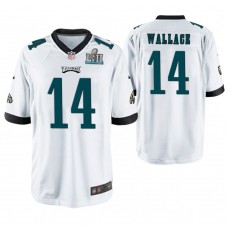 Philadelphia Eagles #14 Mike Wallace White Super Bowl LII Champions Game Jersey