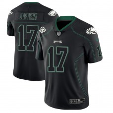 Philadelphia Eagles #17 Alshon Jeffery 2018 Lights Out Color Rush Limited Black Jersey