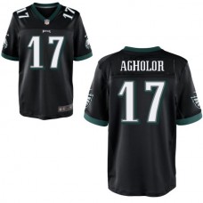 Philadelphia Eagles #17 Nelson Agholor Black Elite Jersey