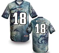 Philadelphia Eagles #18 MACLIN Men's Stitched NFL Elite Fanatical Version Jersey (4)