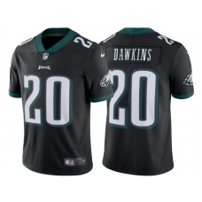 Philadelphia Eagles #20 Brian Dawkins Black Retired Player Vapor Untouchable Limited Throwback Jersey