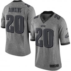 Philadelphia Eagles #20 Brian Dawkins Gridiron Gray Limited Jersey