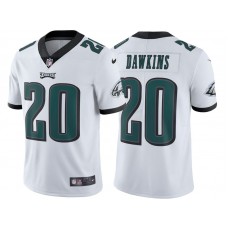 Philadelphia Eagles #20 Brian Dawkins White Vapor Untouchable Limited Throwback Jersey
