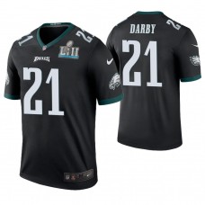 Philadelphia Eagles #21 Ronald Darby Black Super Bowl LII Champions Color Rush Legend Jersey