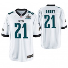 Philadelphia Eagles #21 Ronald Darby White Super Bowl LII Champions Game Jersey