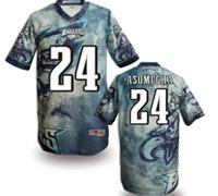 Philadelphia Eagles #24 ASOMUGHA Men's Stitched NFL Elite Fanatical Version Jersey (4)