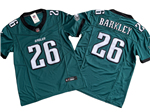 Philadelphia Eagles #26 Saquon Barkley Green Vapor F.U.S.E. Limited Jersey