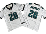 Philadelphia Eagles #26 Saquon Barkley White Vapor F.U.S.E. Limited Jersey