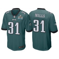 Philadelphia Eagles #31 Jalen Mills Green Super Bowl LII Bound Game Jersey