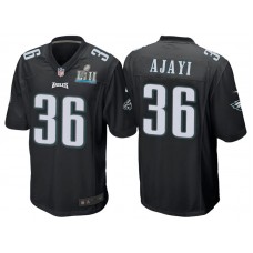 Philadelphia Eagles #36 Jay Ajayi Black Super Bowl LII Bound Game Jersey