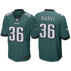 Philadelphia Eagles #36 Jay Ajayi Green Game Jersey