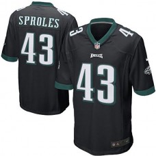 Philadelphia Eagles #43 Darren Sproles Black Alternate Game Jersey