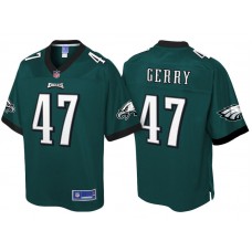 Philadelphia Eagles #47 Nathan Gerry Green Pro Line Jersey