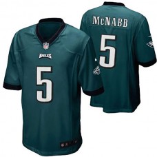 Philadelphia Eagles #5 Donovan McNabb Midnight Green Retired Player Game Jersey