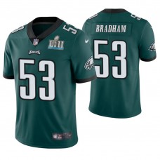 Philadelphia Eagles #53 Nigel Bradham Green Super Bowl LII Champions Limited Jersey