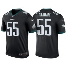 Philadelphia Eagles #55 Brandon Graham Black Color Rush Legend Jersey