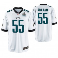 Philadelphia Eagles #55 Brandon Graham White Super Bowl LII Champions Game Jersey