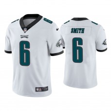 Philadelphia Eagles #6 DeVonta Smith White 2021 NFL Draft Vapor Limited Jersey