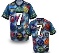 Philadelphia Eagles #7 VICK Men's Stitched NFL Elite Fanatical Version Jersey (2)