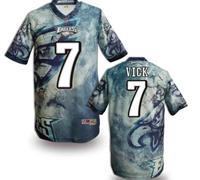 Philadelphia Eagles #7 VICK Men's Stitched NFL Elite Fanatical Version Jersey (4)