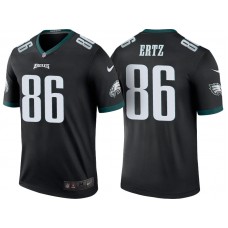 Philadelphia Eagles #86 Zach Ertz Black Color Rush Legend Jersey