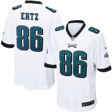Philadelphia Eagles #86 Zach Ertz White Game Jersey