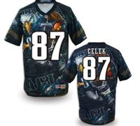 Philadelphia Eagles #87 CELEK Men's Stitched NFL Elite Fanatical Version Jersey (1)