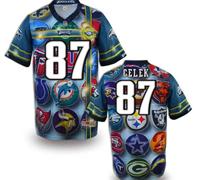 Philadelphia Eagles #87 CELEK Men's Stitched NFL Elite Fanatical Version Jersey (2)