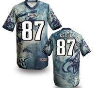 Philadelphia Eagles #87 CELEK Men's Stitched NFL Elite Fanatical Version Jersey (4)