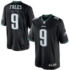 Philadelphia Eagles #9 Nick Foles Black Alternate Limited Jersey