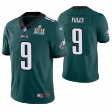 Philadelphia Eagles #9 Nick Foles Green Super Bowl LII Champions Limited Jersey