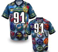 Philadelphia Eagles #91 COX Men's Stitched NFL Elite Fanatical Version Jersey (2)
