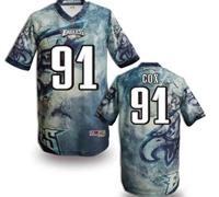 Philadelphia Eagles #91 COX Men's Stitched NFL Elite Fanatical Version Jersey (4)