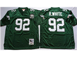 Philadelphia Eagles #92 Reggie White 1992 Throwback Green Jersey