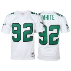Philadelphia Eagles #92 Reggie White White Replica Retired Player Jersey