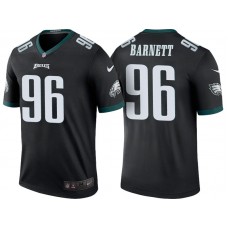 Philadelphia Eagles #96 Derek Barnett Black Color Rush Legend Jersey