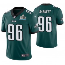 Philadelphia Eagles #96 Derek Barnett Green Super Bowl LII Champions Limited Jersey