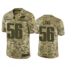 Philadelphia Eagles Chris Long #56 Camo Jersey 2018 Salute to Service