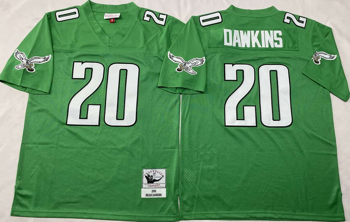 Philadelphia Eagles Green #20 DAWKINS