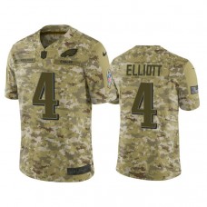 Philadelphia Eagles Jake Elliott #4 2018 Salute to Service Limited Camo Jersey