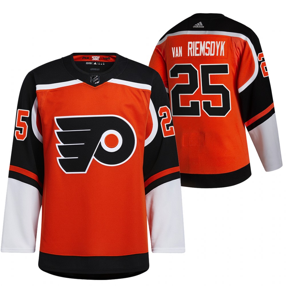 Philadelphia Flyers James van Riemsdyk Orange 2020-21 Reverse Retro Fourth Authentic Jersey