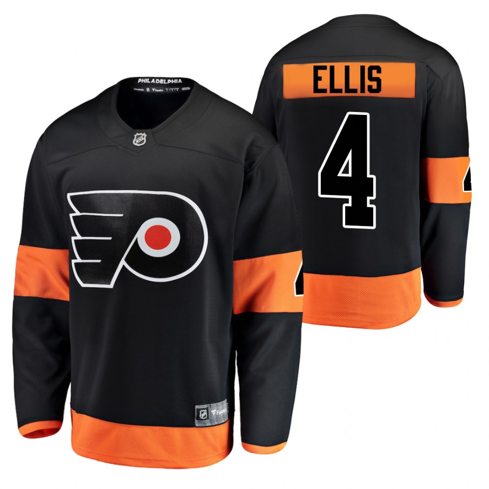 Philadelphia Flyers Ryan Ellis Black Alternate 2021 Jersey
