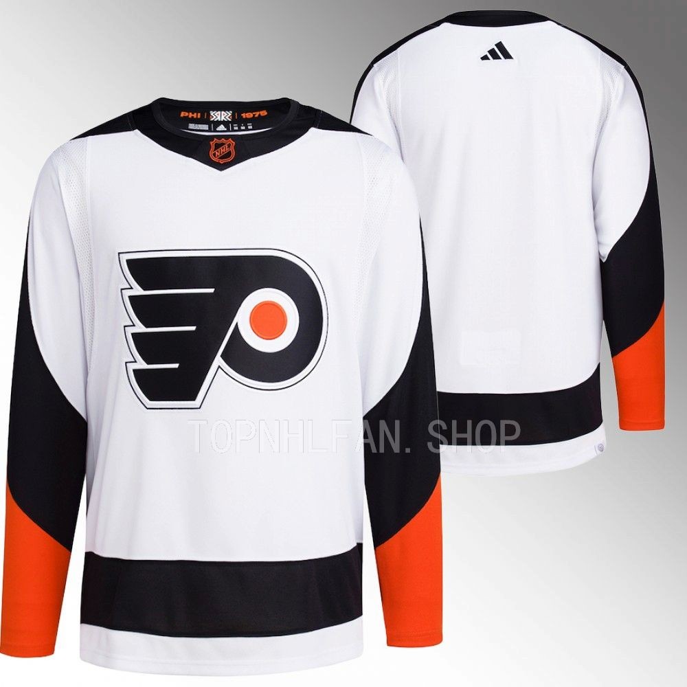 Philadelphia Flyers White Reverse Retro 2.0 Authentic Primegreen Hockey Jersey