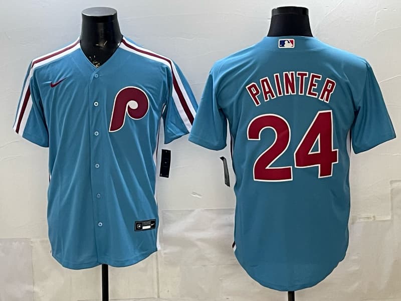 Philadelphia Phillies  Limited Jersey – All Stitched 24 PAINTER