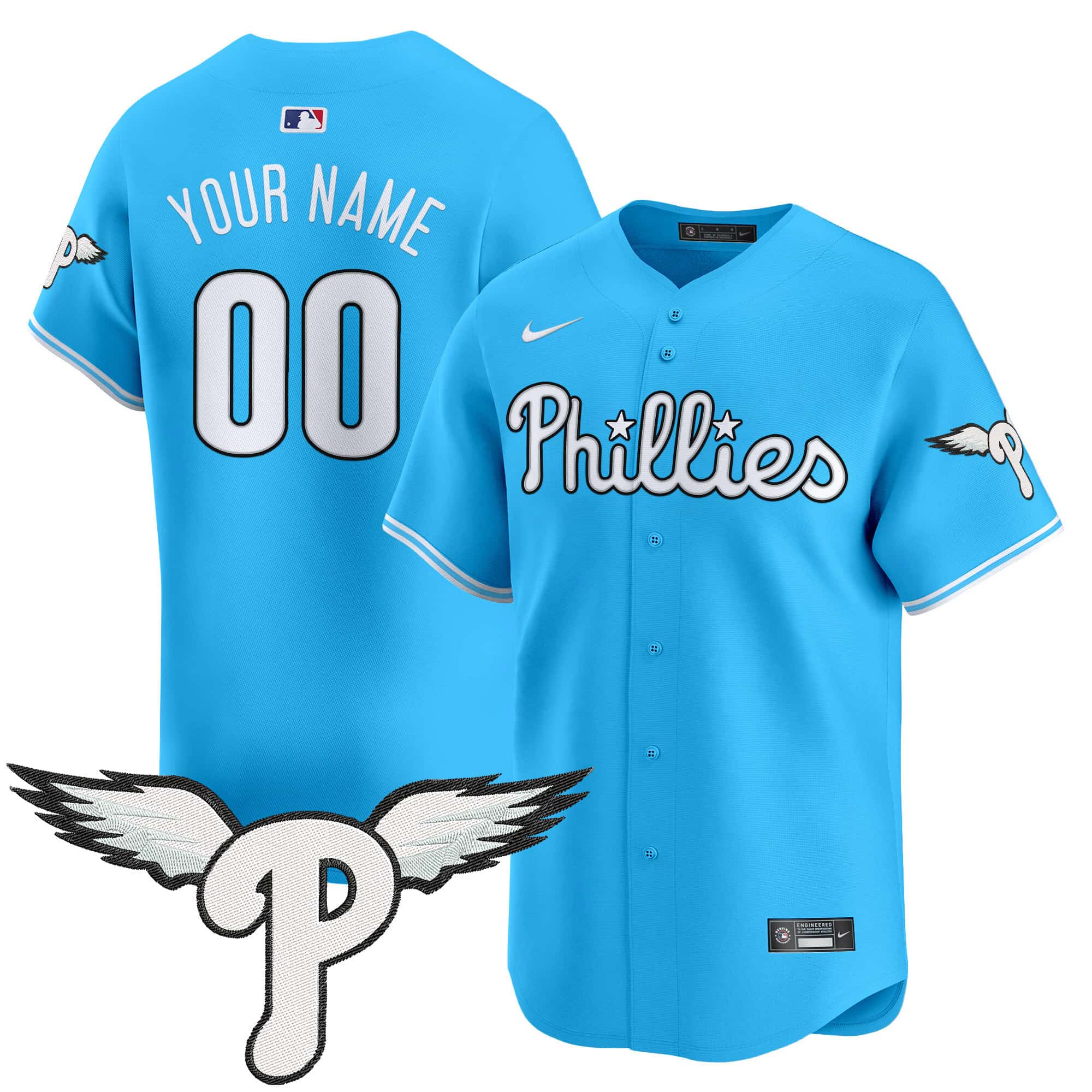 Philadelphia Phillies 2025 Vapor Premier Limited   Custom Jersey – All Stitched