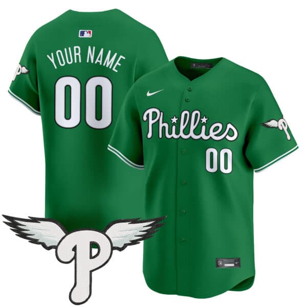 Philadelphia Phillies 2025 Vapor Premier Limited Custom Jersey  – All Stitched