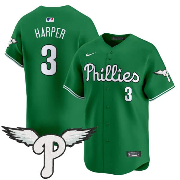 Philadelphia Phillies 2025 Vapor Premier Limited Jersey  – All Stitched Bryce Harper