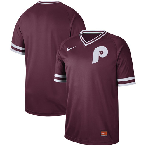 Phillies Blank Red Throwback Jersey