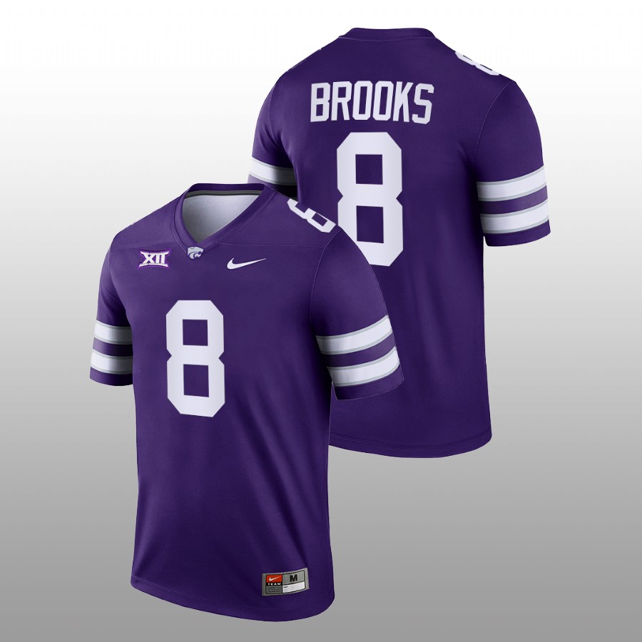 Phillip Brooks Kansas State Wildcats Purple 2022-23 College Football Jersey
